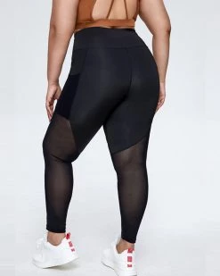 Divanewlook BASICS Plus Size Patchwork Legging 8 Divanewlook BASICS Plus Size Patchwork Legging