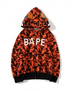 Divanewlook Letter Graphic Zip Up Hooded Coat New In