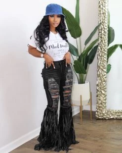 林和美妙 Destroyed Distressed Jeans Bottoms 8 林和美妙 Destroyed Distressed Jeans Bottoms