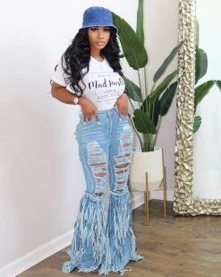 林和美妙 Destroyed Distressed Jeans Bottoms 9 林和美妙 Destroyed Distressed Jeans Bottoms