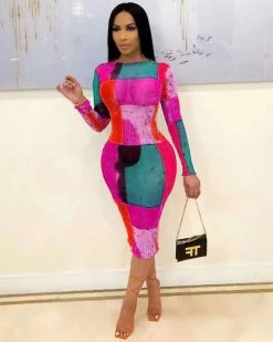 Divanewlook Cavia Mesh Dress