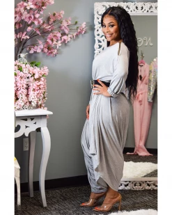 兰诗洛 Jumpsuit & Romper Soothe Off Shoulder Jumpsuit