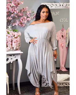 兰诗洛 Jumpsuit & Romper Soothe Off Shoulder Jumpsuit