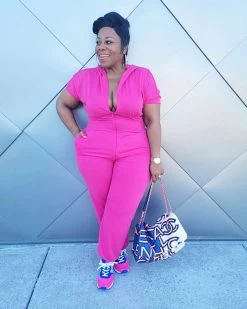 Divanewlook Take Off Jogger Jumpsuit New In