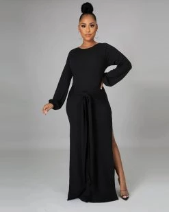 XLYDNL FEELING CUTE MAXI DRESS