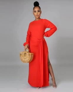 XLYDNL FEELING CUTE MAXI DRESS