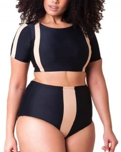 Girlsintrendy High-Waisted Push Up Swimsuits