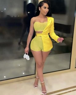 Divanewlook Crystal Blaze 3pc Set