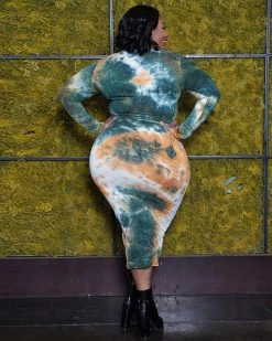 Divanewlook Plus Size Thinking It Through Dress