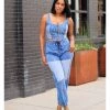 Divanewlook PATCH WORK DENIM SET