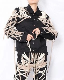 Divanewlook Strings Attached Jacket New In