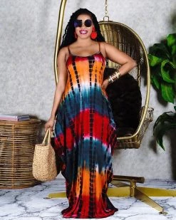 Divanewlook Diva Tie Dye Dress New In