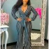 Divanewlook Hunter Stripe Jumpsuit New In
