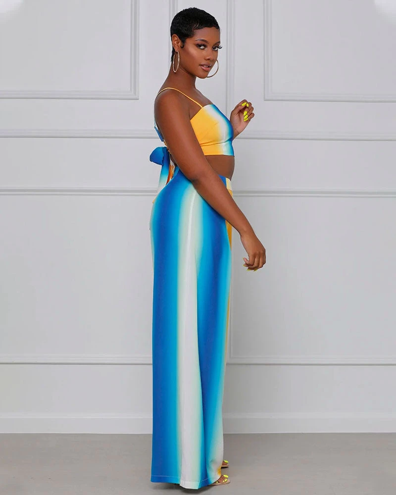 Divanewlook Sunset Wide Leg Pant Set 2 Divanewlook Sunset Wide Leg Pant Set