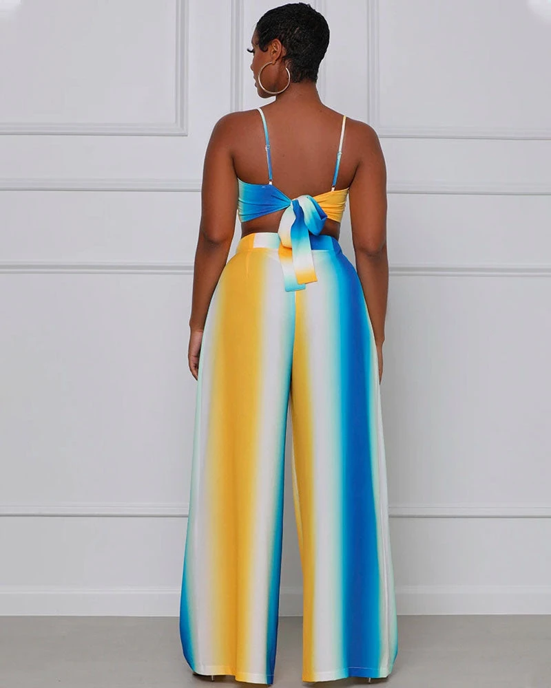 Divanewlook Sunset Wide Leg Pant Set 3 Divanewlook Sunset Wide Leg Pant Set